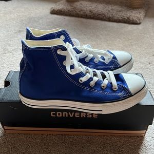 Brand New never worn blue converse